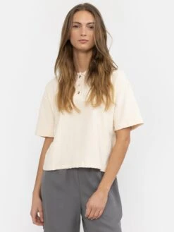 Esmé Studios Polos T-shirt ESMindy Polo Femme Beige 11 Esmé Studios Polos T-shirt ESMindy Polo Femme Beige -Pas Cher Univers T-shirt Magasin 7ec637a6a02c83bce765051045f0bcdd