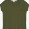 Marc O'Polo DENIM T-shirts T-shirt Femme Olive -Pas Cher Univers T-shirt Magasin 7ed872838f95bbb40cd82e20db8237fb