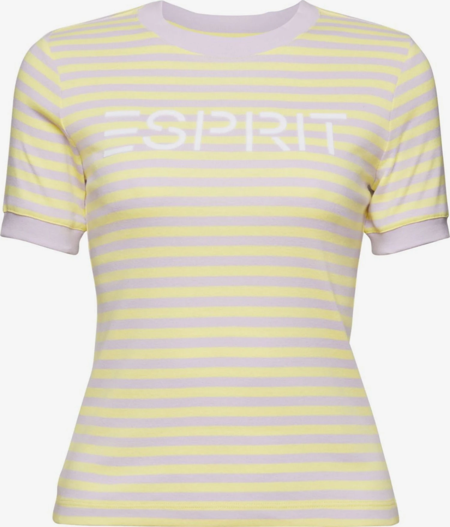 ESPRIT T-shirts T-shirt Femme Jaune Pastel 3 ESPRIT T-shirts T-shirt Femme Jaune Pastel