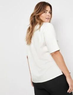 T-shirts T-shirt Femme Blanc Cassé -Pas Cher Univers T-shirt Magasin 814be7acc4c99eb61ac3abdfa77b65bb