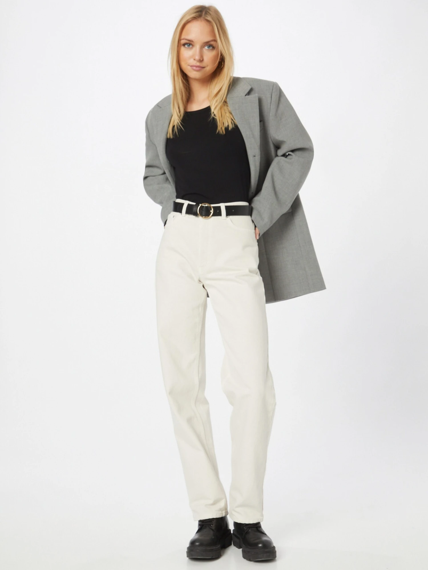 Fransa T-shirts à Manches Longues T-shirt Kasic Femme Noir 7 Fransa T-shirts à Manches Longues T-shirt Kasic Femme Noir – Image 5