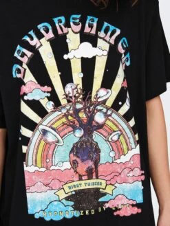 ONLY T-shirts T-shirt LIV Femme Noir -Pas Cher Univers T-shirt Magasin 828c6fb1793230617c56e371d881cbd0