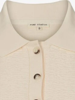 Esmé Studios Polos T-shirt ESMindy Polo Femme Beige 14 Esmé Studios Polos T-shirt ESMindy Polo Femme Beige -Pas Cher Univers T-shirt Magasin 82c2af132a8e1ef450e329a6b4158af3