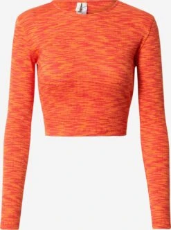 NLY By Nelly T-shirts à Manches Longues T-shirt Femme Melon / Rouge Clair