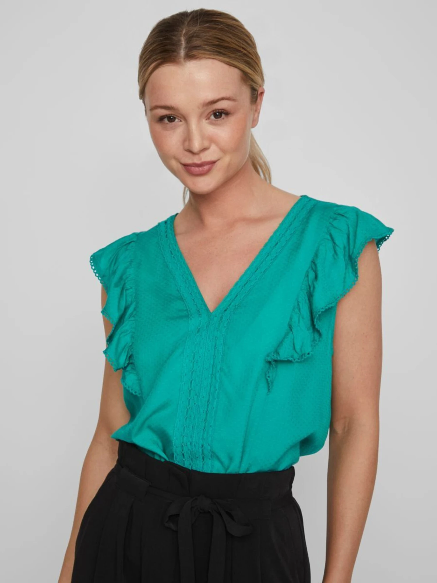 Vila T-shirts T-shirt Femme Jade 7 Vila T-shirts T-shirt Femme Jade – Image 5