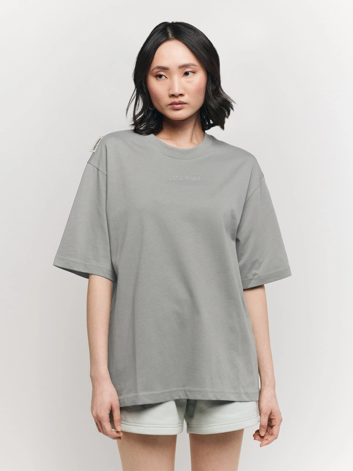 T-shirts Oversize T-shirt Oversize REPRESENT Femme Gris 5 T-shirts Oversize T-shirt Oversize REPRESENT Femme Gris – Image 3