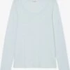 Marc O'Polo T-shirts à Manches Longues T-shirt Femme Bleu Pastel 1 Marc O'Polo T-shirts à Manches Longues T-shirt Femme Bleu Pastel -Pas Cher Univers T-shirt Magasin 8db3a943965110be8ef79174c4824aec