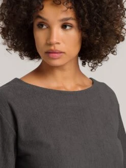 HANRO T-shirts à Manches Longues T-shirt Pure Comfort Femme Brun Foncé -Pas Cher Univers T-shirt Magasin 8ea48abb110db197ab637baf7a69e215