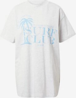 COTTON ON T-shirts Oversize T-shirt Oversize Femme Gris Chiné