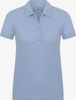 Polos T-shirt Femme Bleu Fumé