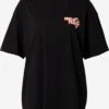 Hugo T-shirts Oversize T-shirt Oversize Drisela Femme Noir -Pas Cher Univers T-shirt Magasin 95b308687fea98eb207c8a1631e6a238