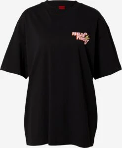 Hugo T-shirts Oversize T-shirt Oversize Drisela Femme Noir