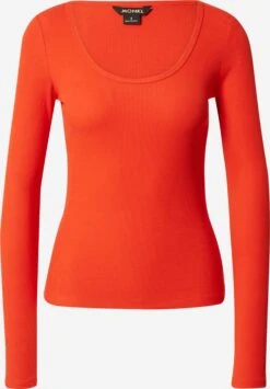Monki T-shirts à Manches Longues T-shirt Femme Rouge