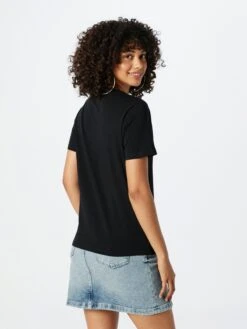 Iriedaily T-shirts T-shirt Dacksi Femme Noir -Pas Cher Univers T-shirt Magasin 9f52df159d70edef1715029e417b2edf