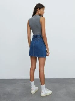 EDITED T-shirts à Manches Longues T-shirt Kaori Femme Gris -Pas Cher Univers T-shirt Magasin a0a47a8ce100d21334eb87c0cbed60b9