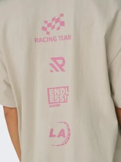 ONLY T-shirts Oversize T-shirt Oversize LINA Femme Pierre -Pas Cher Univers T-shirt Magasin a2a8d5496c881fd2d6a38778c048f5dc