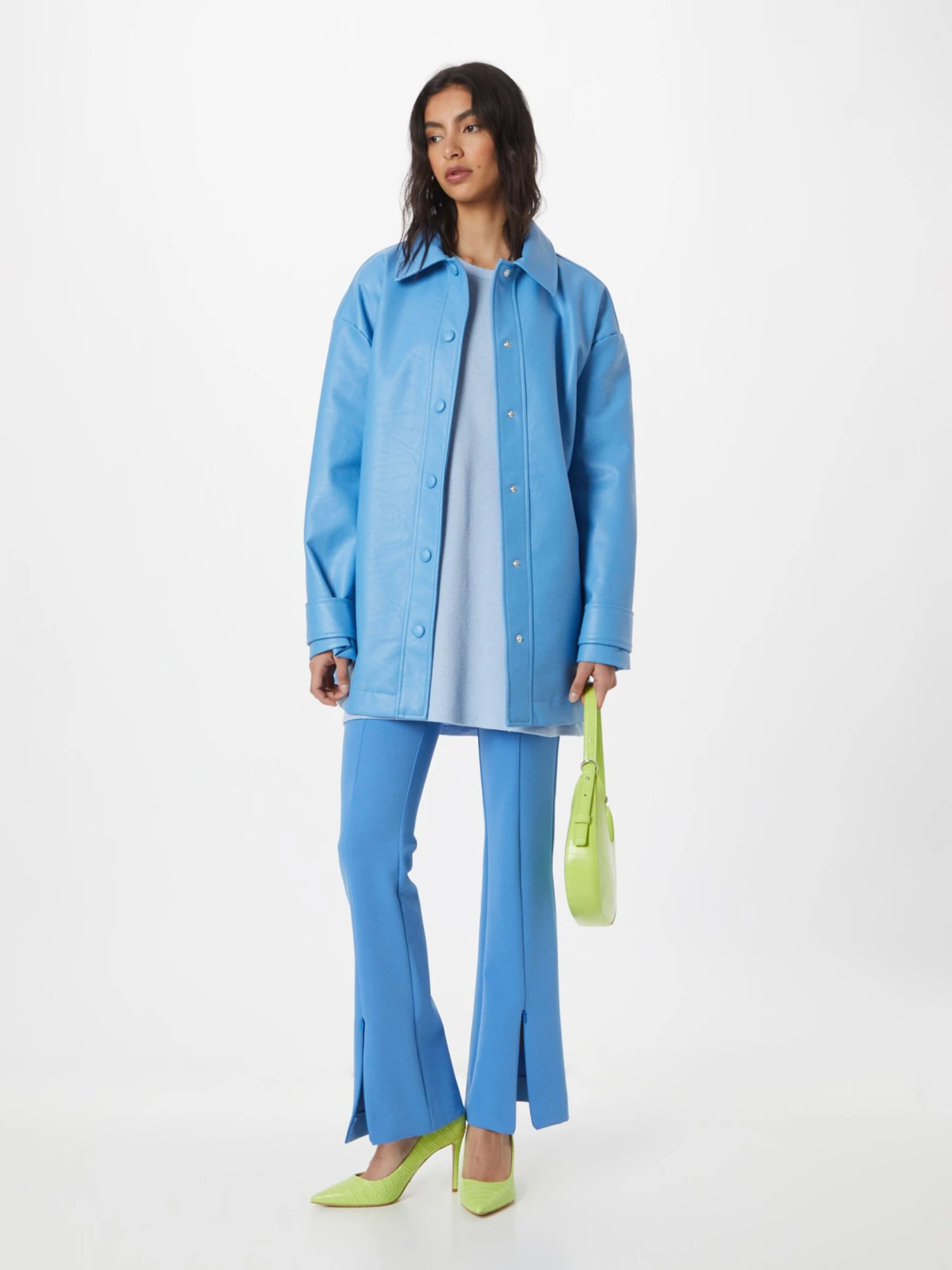 T-shirts Oversize T-shirt Oversize Femme Bleu Ciel 7 T-shirts Oversize T-shirt Oversize Femme Bleu Ciel – Image 5