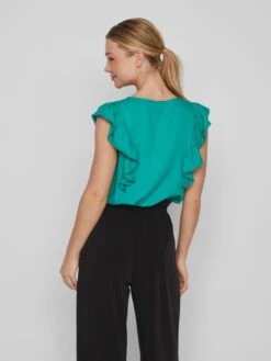 Vila T-shirts T-shirt Femme Jade 11 Vila T-shirts T-shirt Femme Jade -Pas Cher Univers T-shirt Magasin abcb7e4bdb59693af6abda997d6d7ef6