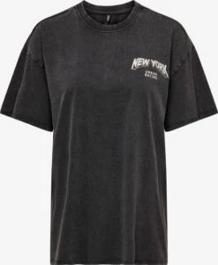 ONLY T-shirts Oversize T-shirt Oversize LINA Femme Noir
