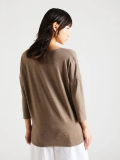 ONLY T-shirts à Manches 3/4 T-shirt GLAMOUR Femme Noisette -Pas Cher Univers T-shirt Magasin b1626a608225bf8c7635583e53fb917a