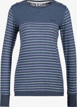 T-shirts à Manches Longues T-shirt LeonieAK Z Femme Marine / Bleu Clair