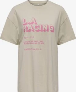 ONLY T-shirts Oversize T-shirt Oversize LINA Femme Pierre