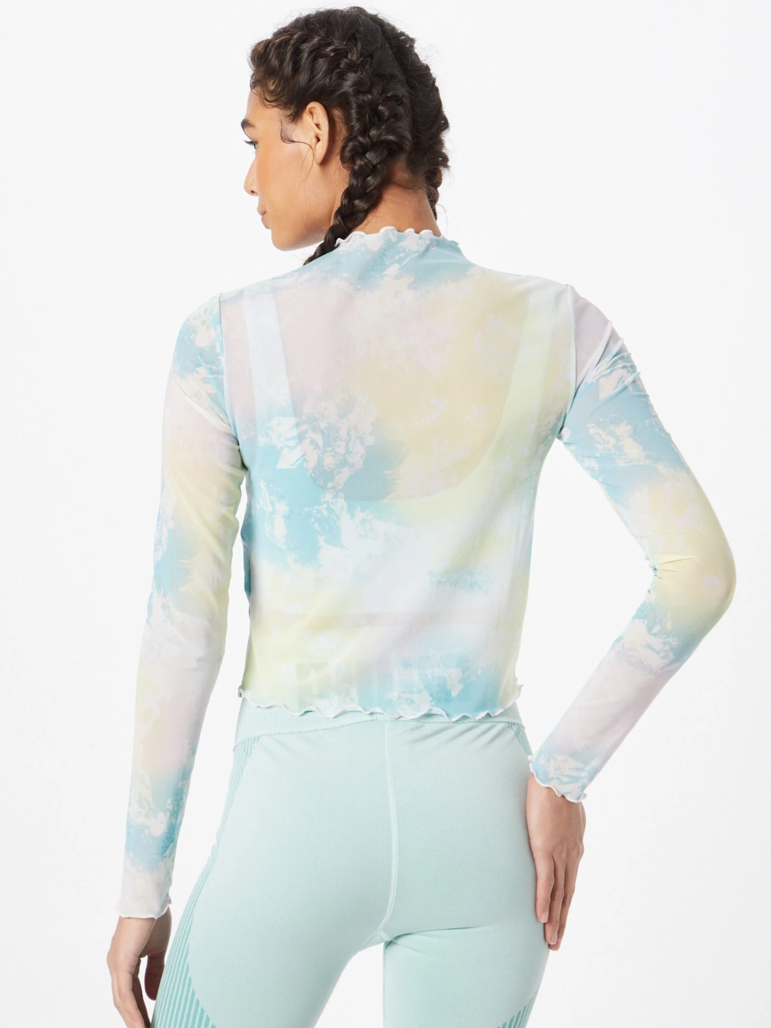 Puma T-shirts à Manches Longues T-shirt Crystal Femme Bleu 6 Puma T-shirts à Manches Longues T-shirt Crystal Femme Bleu – Image 4