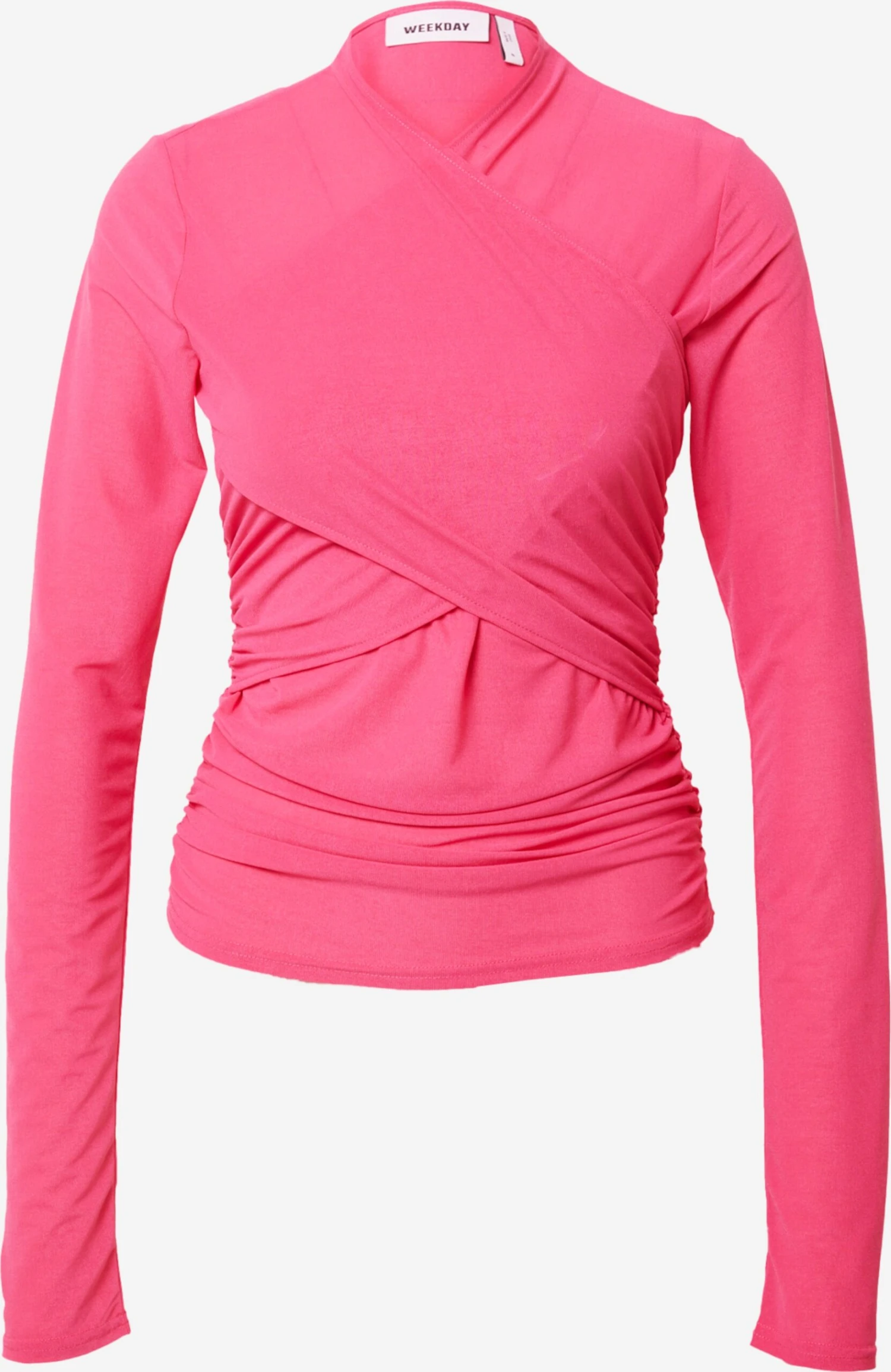 WEEKDAY T-shirts à Manches Longues T-shirt Larah Femme Rose 3 WEEKDAY T-shirts à Manches Longues T-shirt Larah Femme Rose