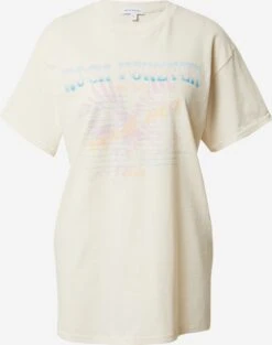 WAREHOUSE T-shirts Oversize T-shirt Oversize Rock Forever Femme écru