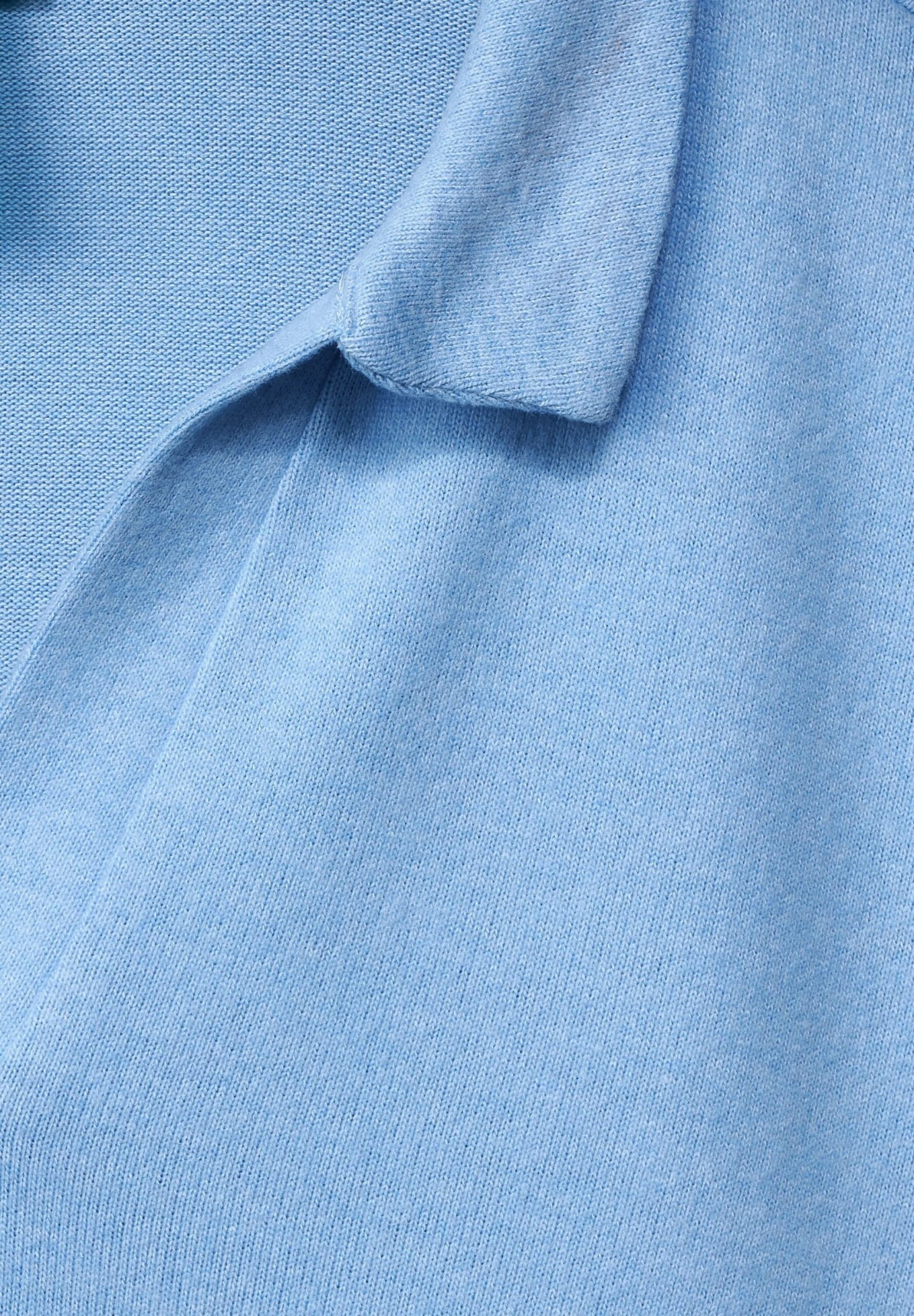 STREET ONE Polos T-shirt Femme Bleu Clair 6 STREET ONE Polos T-shirt Femme Bleu Clair – Image 4