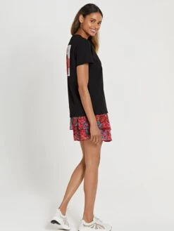 Shiwi T-shirts T-shirt TARIFA Femme Noir -Pas Cher Univers T-shirt Magasin bb4363aa36b3dd5f3dc7993073339015