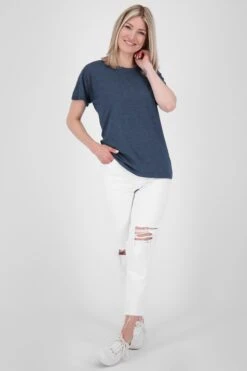 T-shirts T-shirt MalaikaAK Femme Marine 10 T-shirts T-shirt MalaikaAK Femme Marine -Pas Cher Univers T-shirt Magasin bb6b16f7eed75fe6fd09bb807f115639