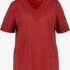 Ulla Popken T-shirts T-shirt Femme Rouge 2 Ulla Popken T-shirts T-shirt Femme Rouge -Pas Cher Univers T-shirt Magasin bc73767721b3165ff788bb9acafaa488