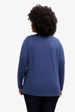 Ulla Popken T-shirts à Manches Longues T-shirt Femme Bleu Cobalt 7 Ulla Popken T-shirts à Manches Longues T-shirt Femme Bleu Cobalt -Pas Cher Univers T-shirt Magasin bf3c2a22b44d1be736f54f36d6dc2235