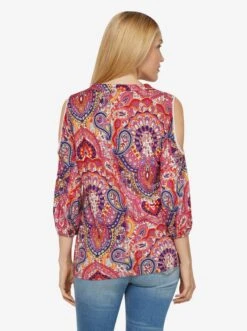 Heine T-shirts à Manches 3/4 T-shirt LINEA TESINI Femme Mélange De Couleurs -Pas Cher Univers T-shirt Magasin c1ae183a4d40d5c75ce2dfa491706a49