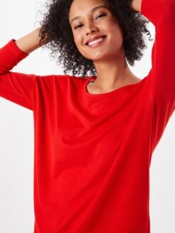 ONLY T-shirts à Manches 3/4 T-shirt Elcos Femme Rouge Feu -Pas Cher Univers T-shirt Magasin c1b677f905f6bec68e196813c28a8daf