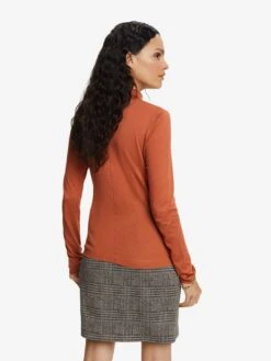 ESPRIT T-shirts à Manches Longues T-shirt Femme Orange -Pas Cher Univers T-shirt Magasin c7d9144bbbc3d1d2a01d3607f91dfa61