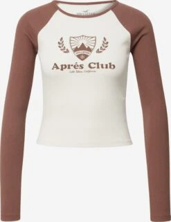 Hollister T-shirts à Manches Longues T-shirt Femme Brocart