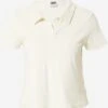 URBAN CLASSICS Polos T-shirt Femme Crème