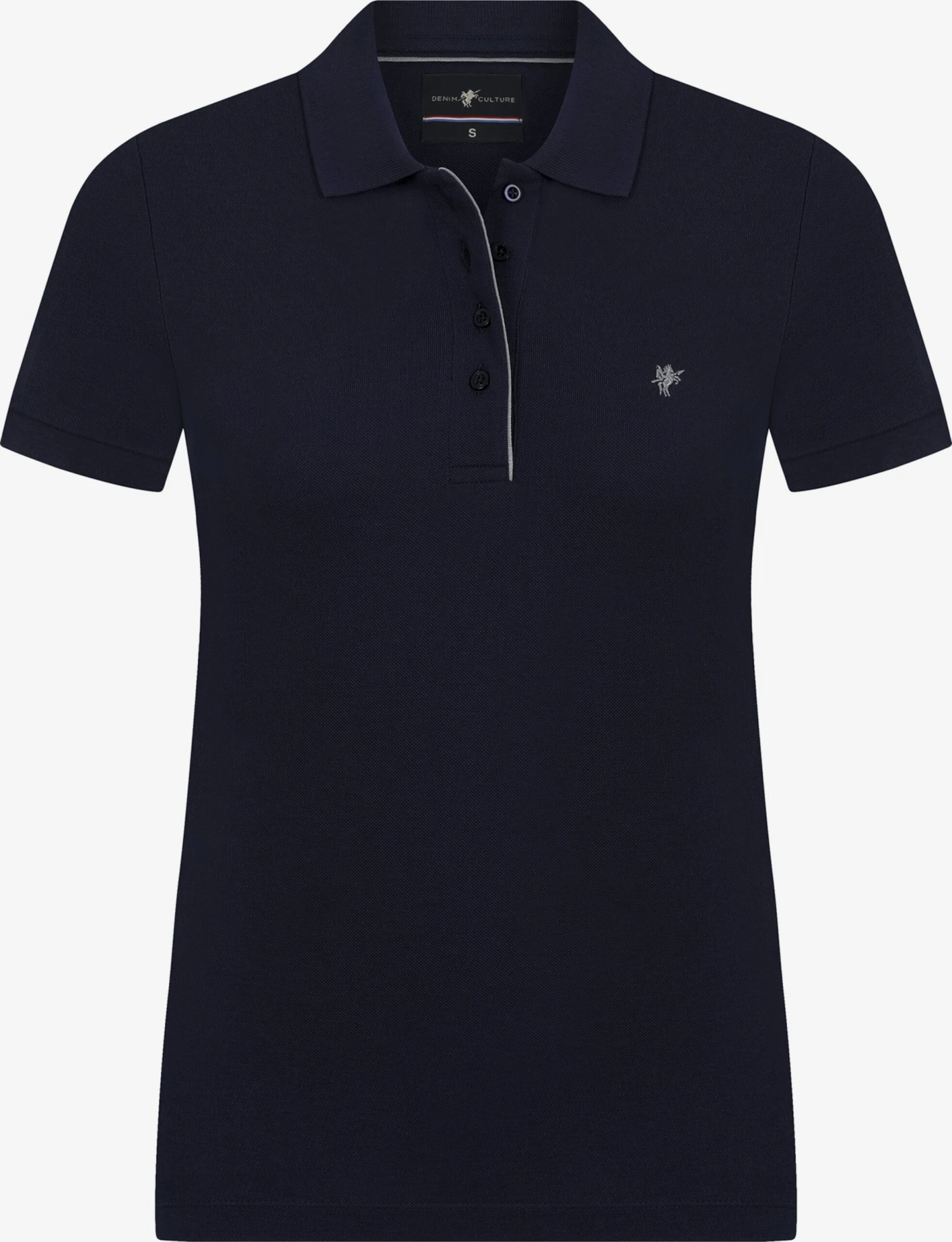 Polos T-shirt MATHILDE Femme Bleu Marine / Blanc 5 Polos T-shirt MATHILDE Femme Bleu Marine / Blanc – Image 3