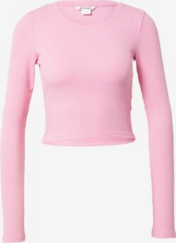 Monki T-shirts à Manches Longues T-shirt Femme Rose