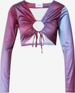 T-shirts à Manches Longues T-shirt Hosana Asta Femme Bleu