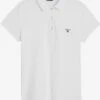 Gant Polos T-shirt Femme Blanc Naturel -Pas Cher Univers T-shirt Magasin d2df207ec471dc36ab703976222465d3