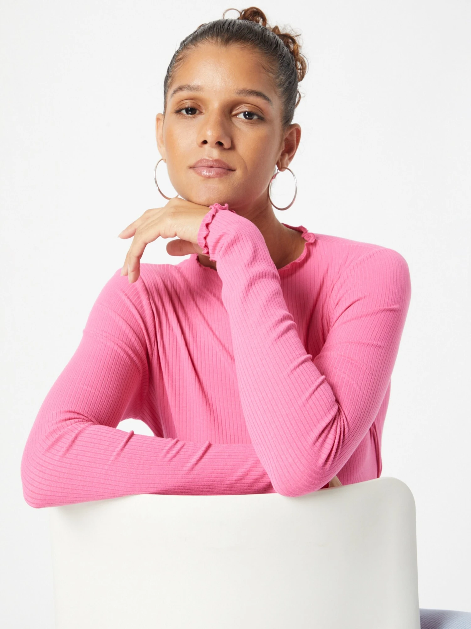 Pieces T-shirts à Manches Longues T-shirt NICCA Femme Rose Clair 4 Pieces T-shirts à Manches Longues T-shirt NICCA Femme Rose Clair – Image 2