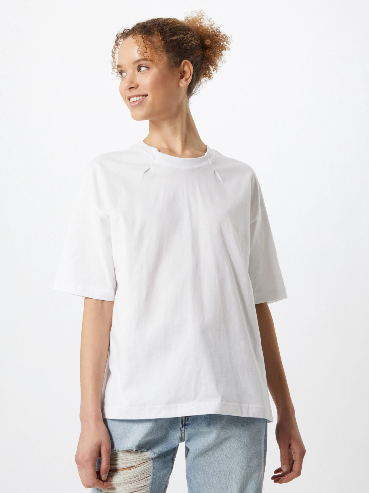 URBAN CLASSICS T-shirts Oversize T-shirt Oversize Femme Blanc 5 URBAN CLASSICS T-shirts Oversize T-shirt Oversize Femme Blanc – Image 3