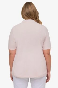 Ulla Popken Polos T-shirt Femme Poudre -Pas Cher Univers T-shirt Magasin db53bdd886b189a74f419663dfcd43de