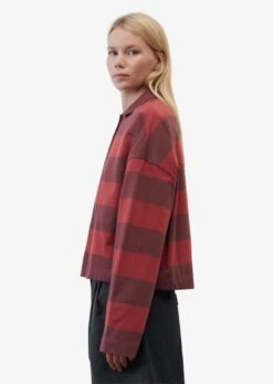 Marc O'Polo DENIM Polos T-shirt Femme Rouge / Bordeaux -Pas Cher Univers T-shirt Magasin dbb0dda73c8a452a55e5601a66e7391f