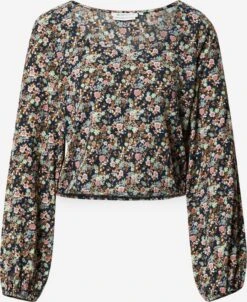 TOM TAILOR Denim T-shirts à Manches Longues T-shirt Femme Bleu Marine