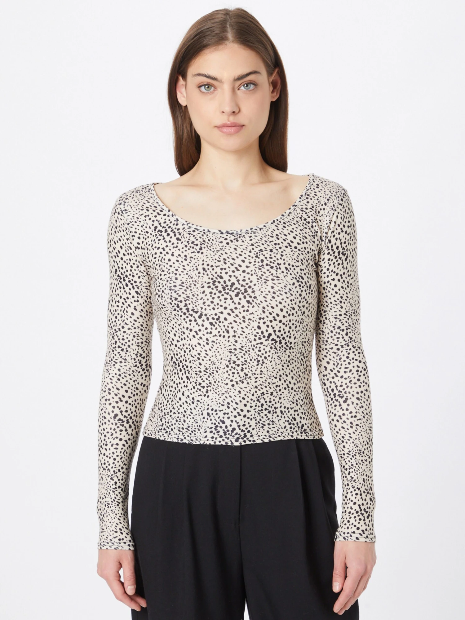 NASTY GAL T-shirts à Manches Longues T-shirt Femme Beige 5 NASTY GAL T-shirts à Manches Longues T-shirt Femme Beige – Image 3