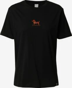 Iriedaily T-shirts T-shirt Dacksi Femme Noir